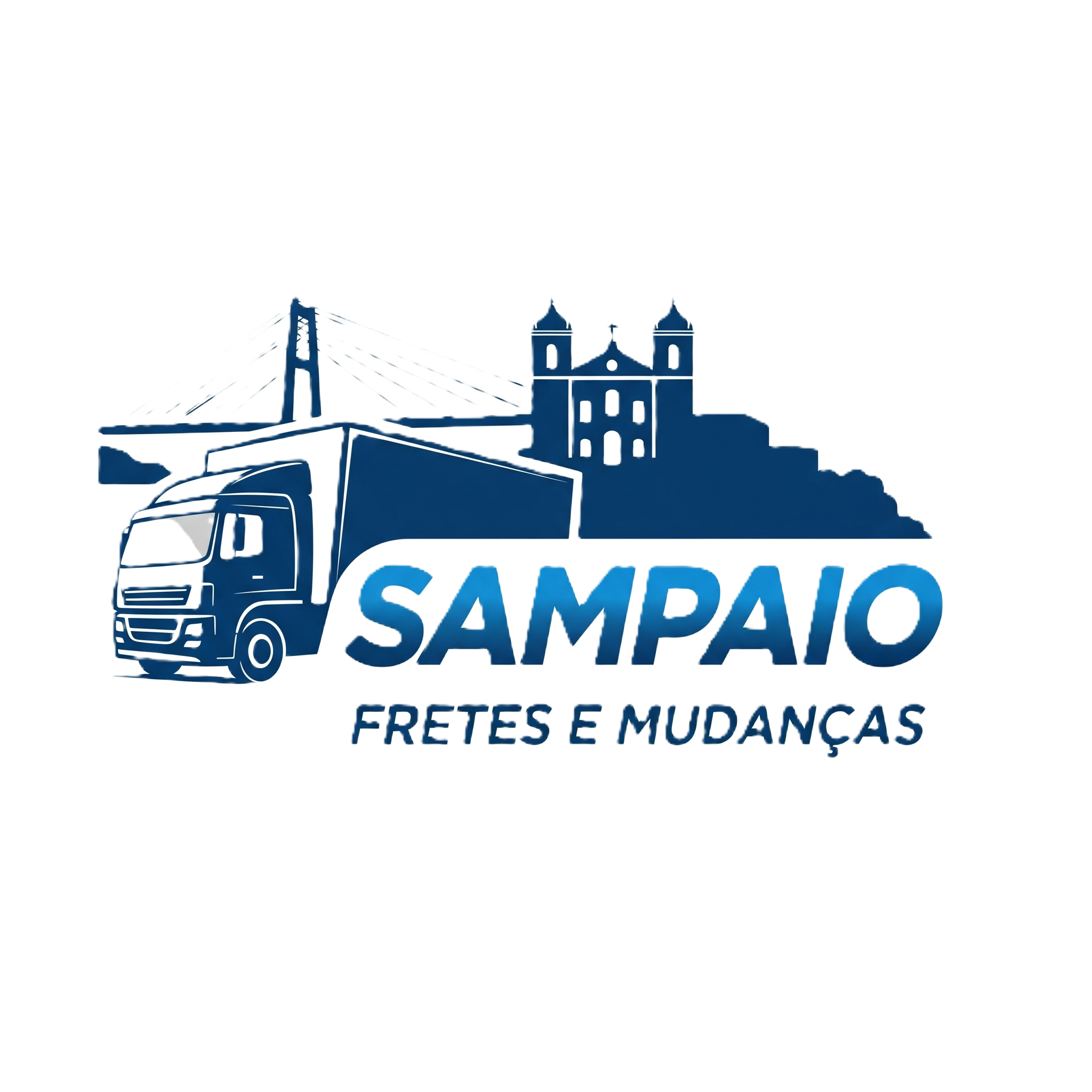 Logótipo da Sampaio Fretes e Mudanças